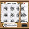 Juego online Sports Wordsearch